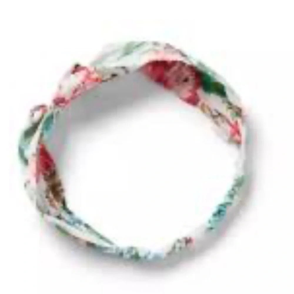 JANIE and Jack BABY TROPICAL FLAMINGO KNOT SOFT HEADBAND